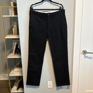 George Men's Sleek Black Chinos